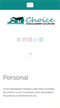 Mobile Screenshot of choicemanagementsolutions.com